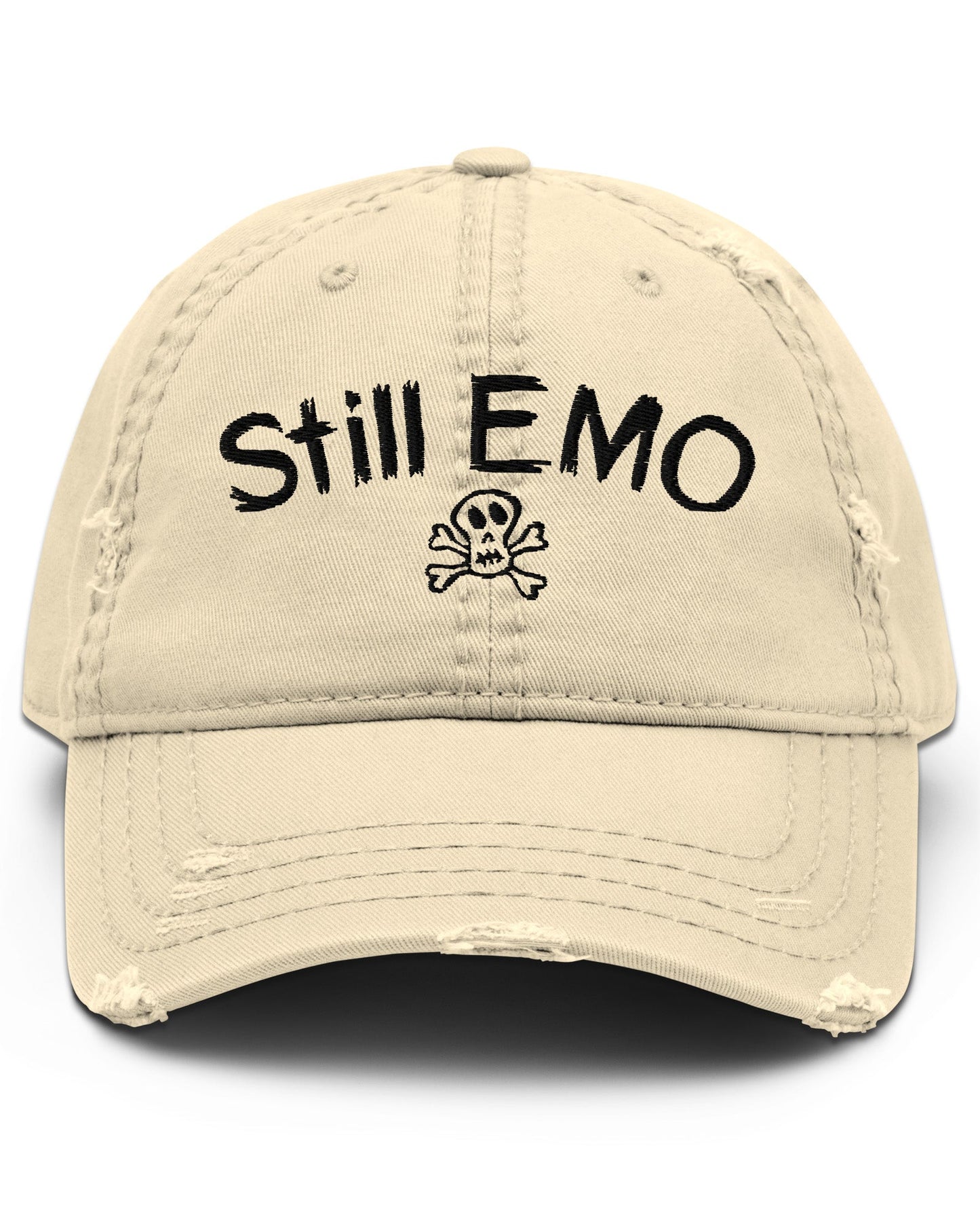 Still Emo Distressed Dad Hat