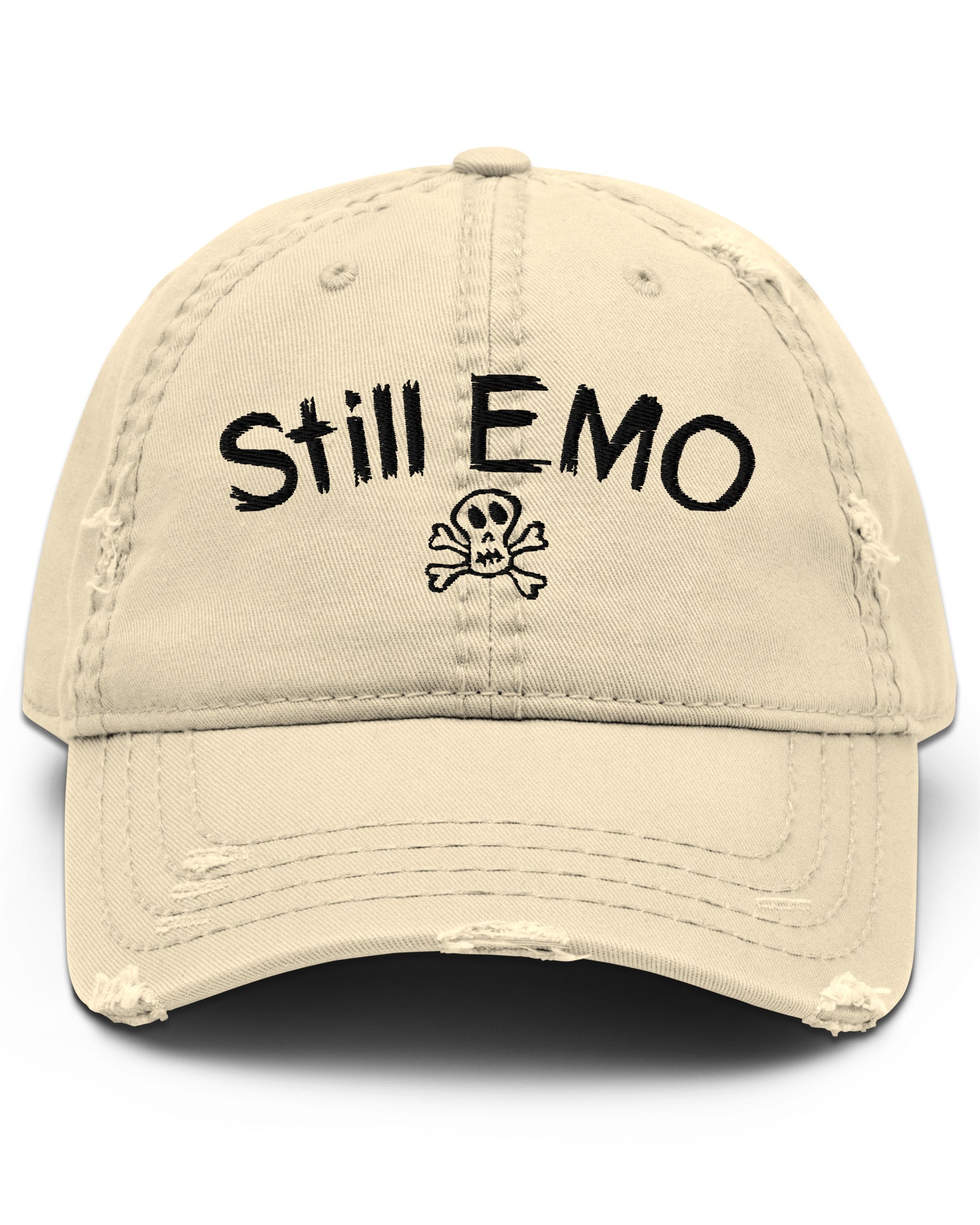 Still Emo Distressed Dad Hat