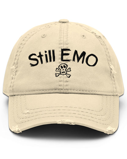 Still Emo Distressed Dad Hat
