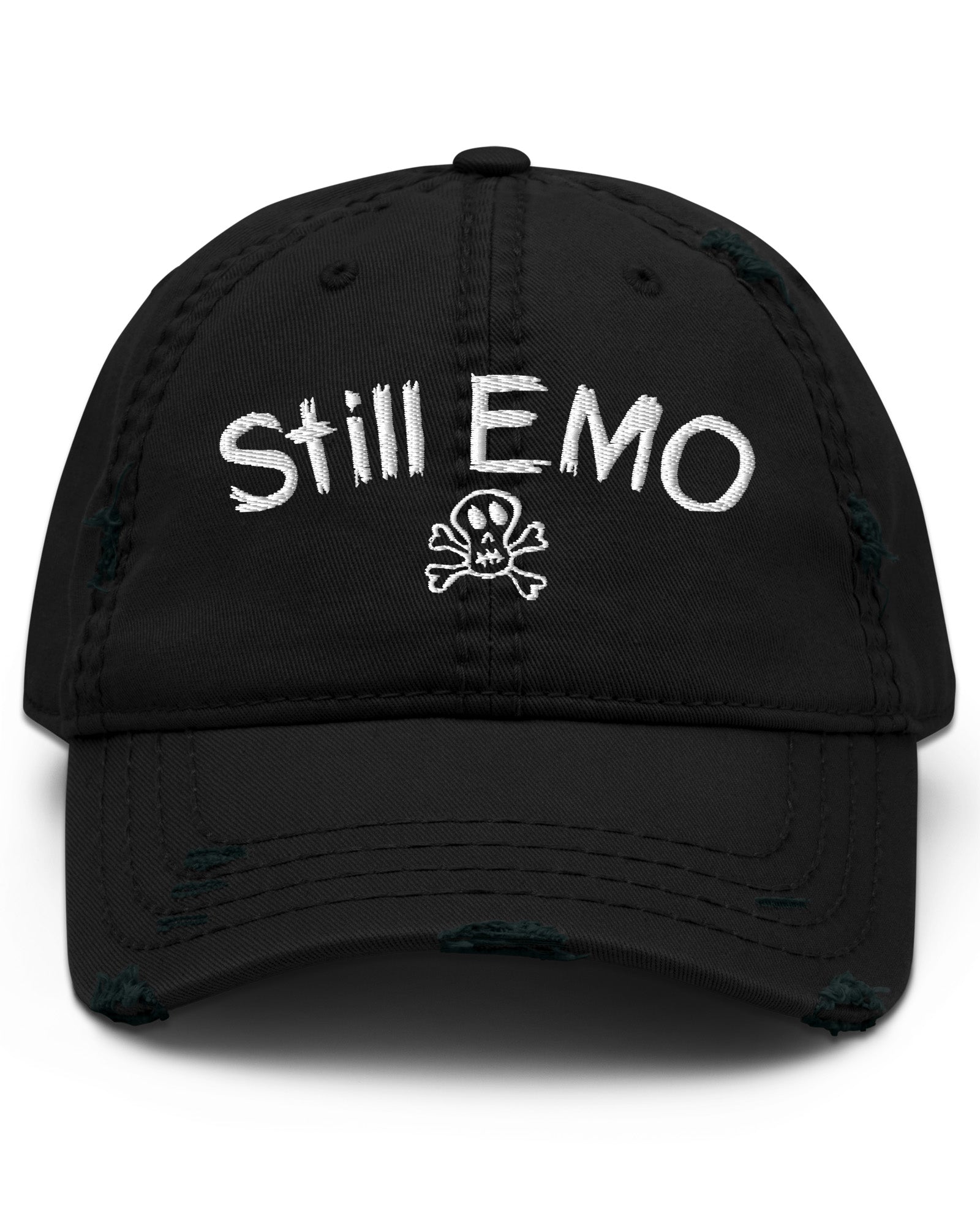 Still Emo Distressed Dad Hat