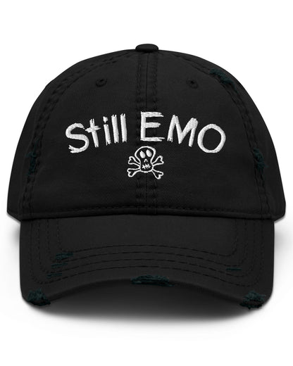 Still Emo Distressed Dad Hat
