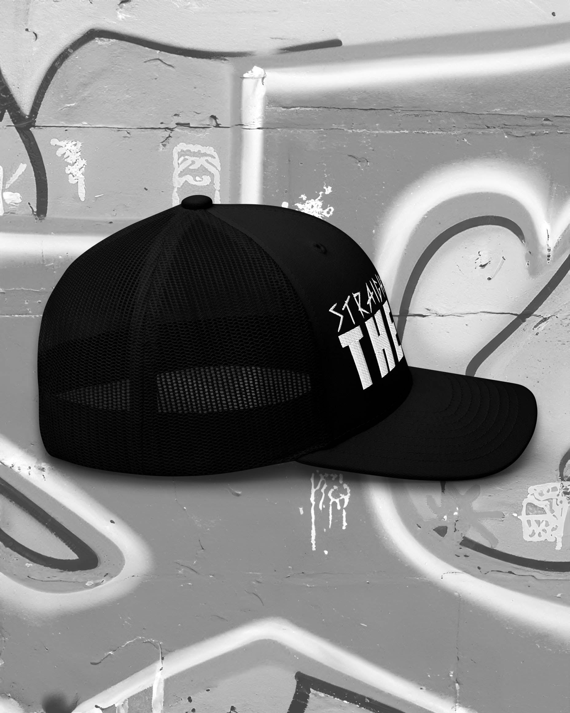 Straight Outta The Pit Trucker Cap