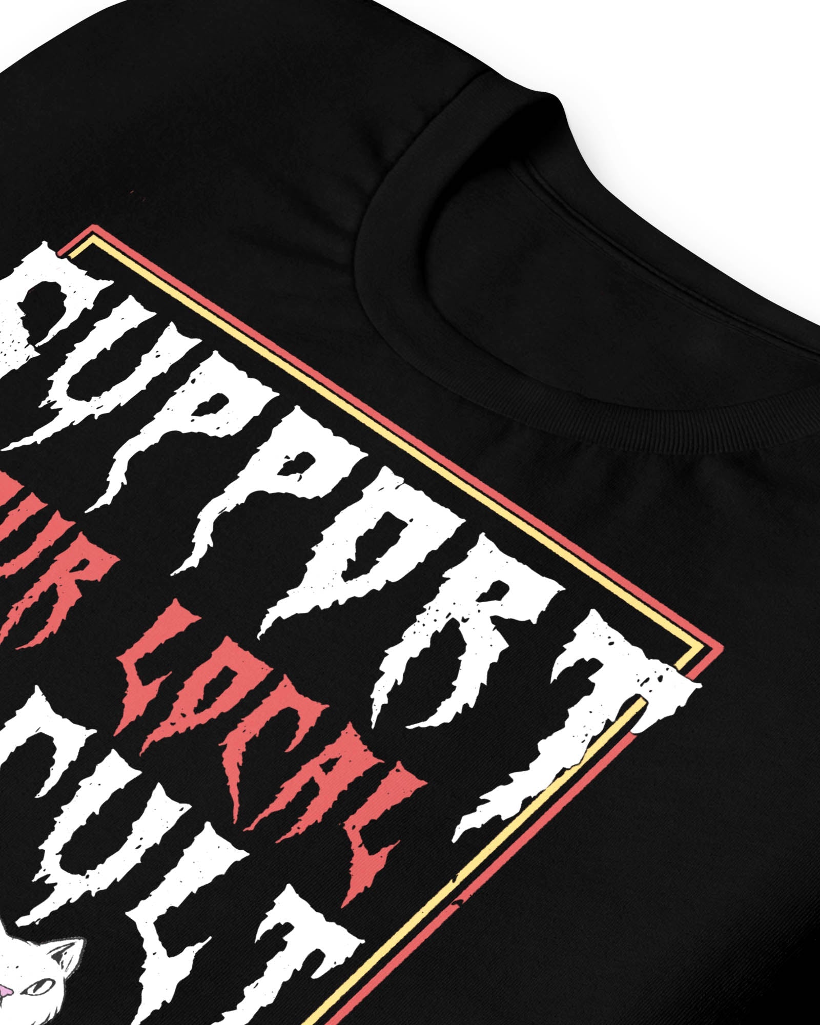 Support Your Local Cat Cult T-Shirt