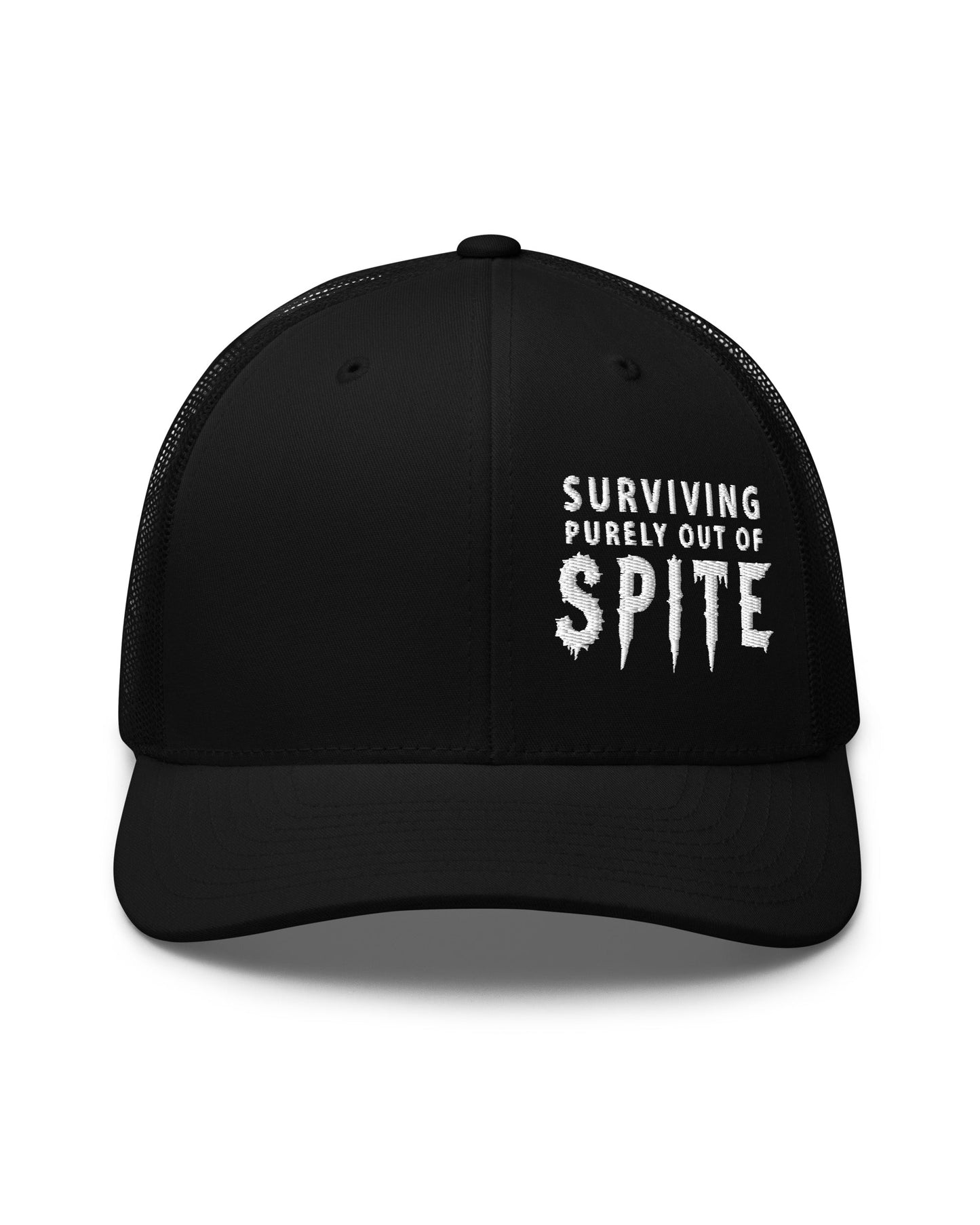 Surviving Purely Out Of Spite Trucker Cap