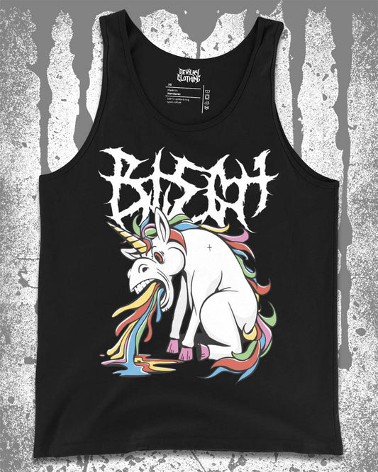 BLEGH UNICORN VOMIT Tank Top