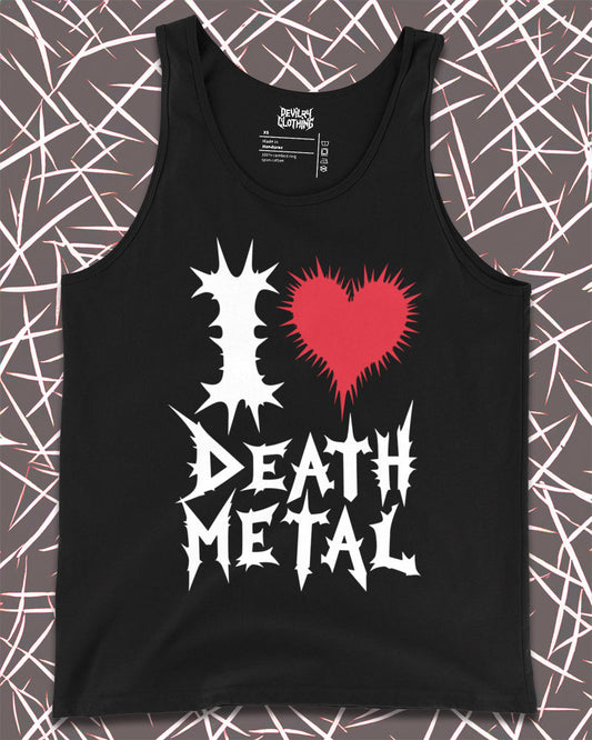 I LOVE DEATH METAL Tank Top