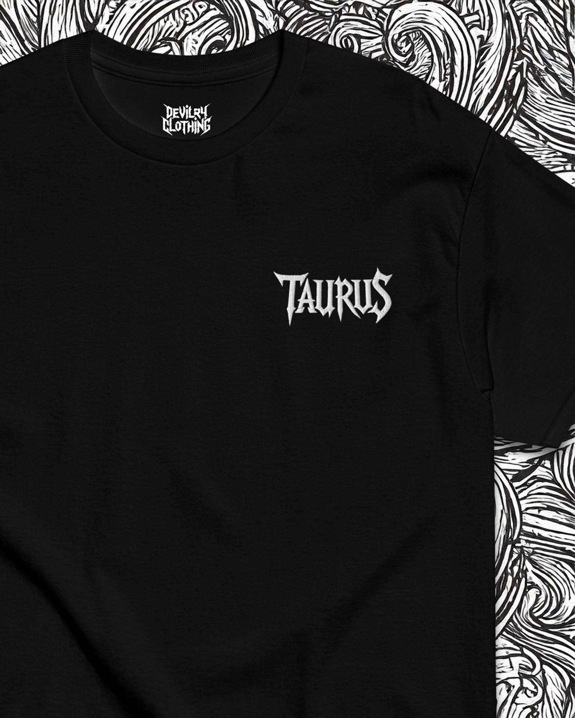 TAURUS Embroidered T-Shirt