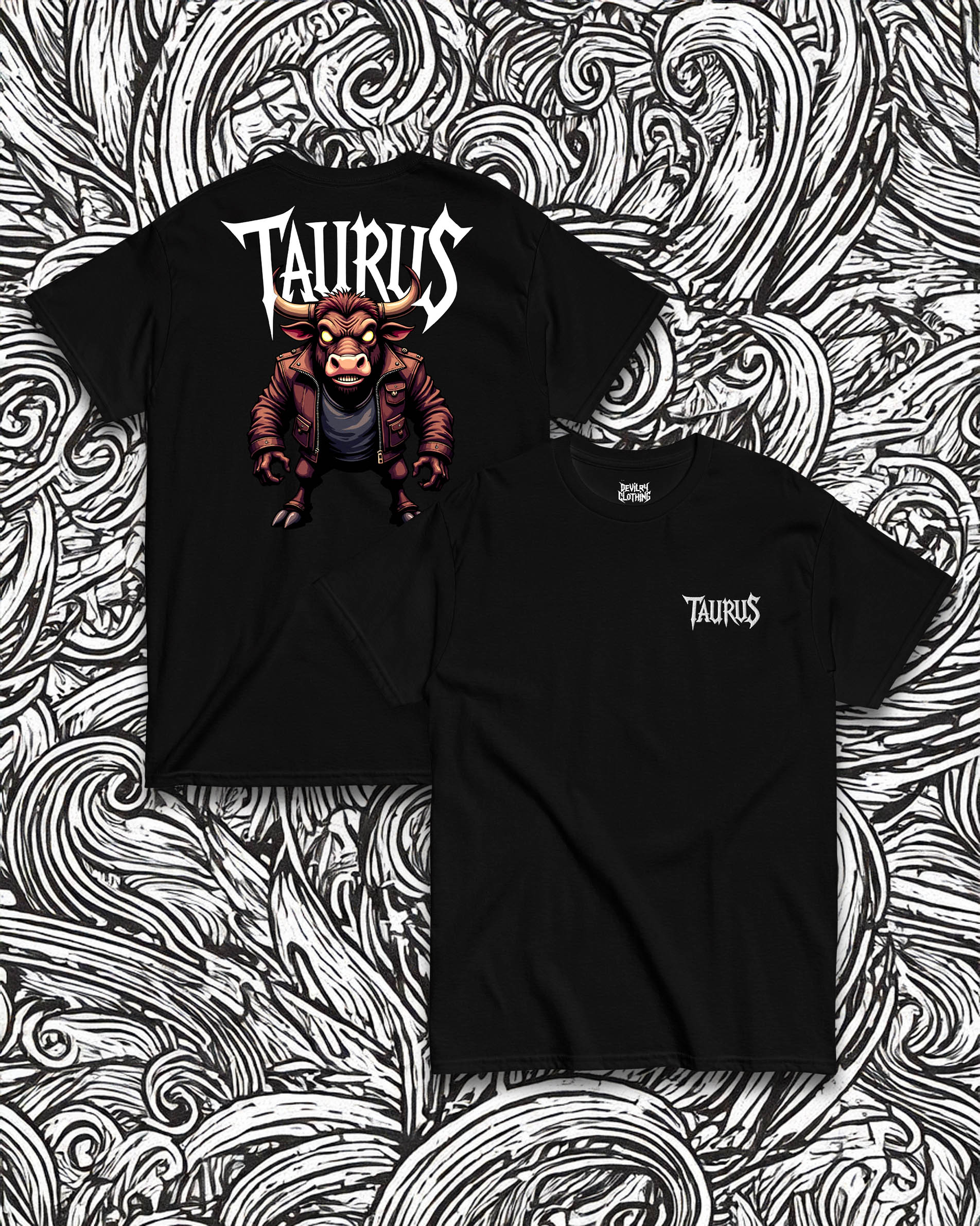 TAURUS Embroidered T-Shirt