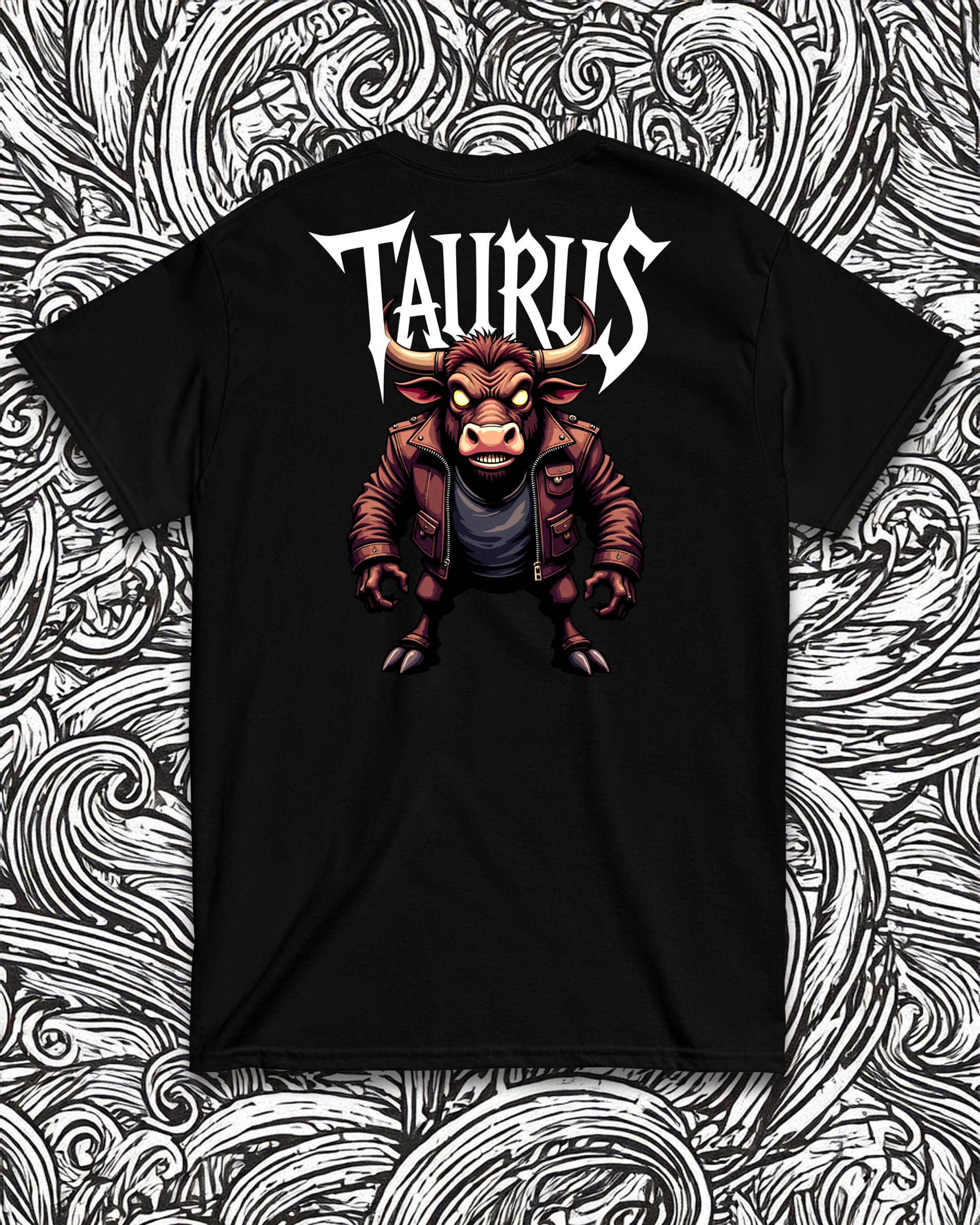 TAURUS Embroidered T-Shirt
