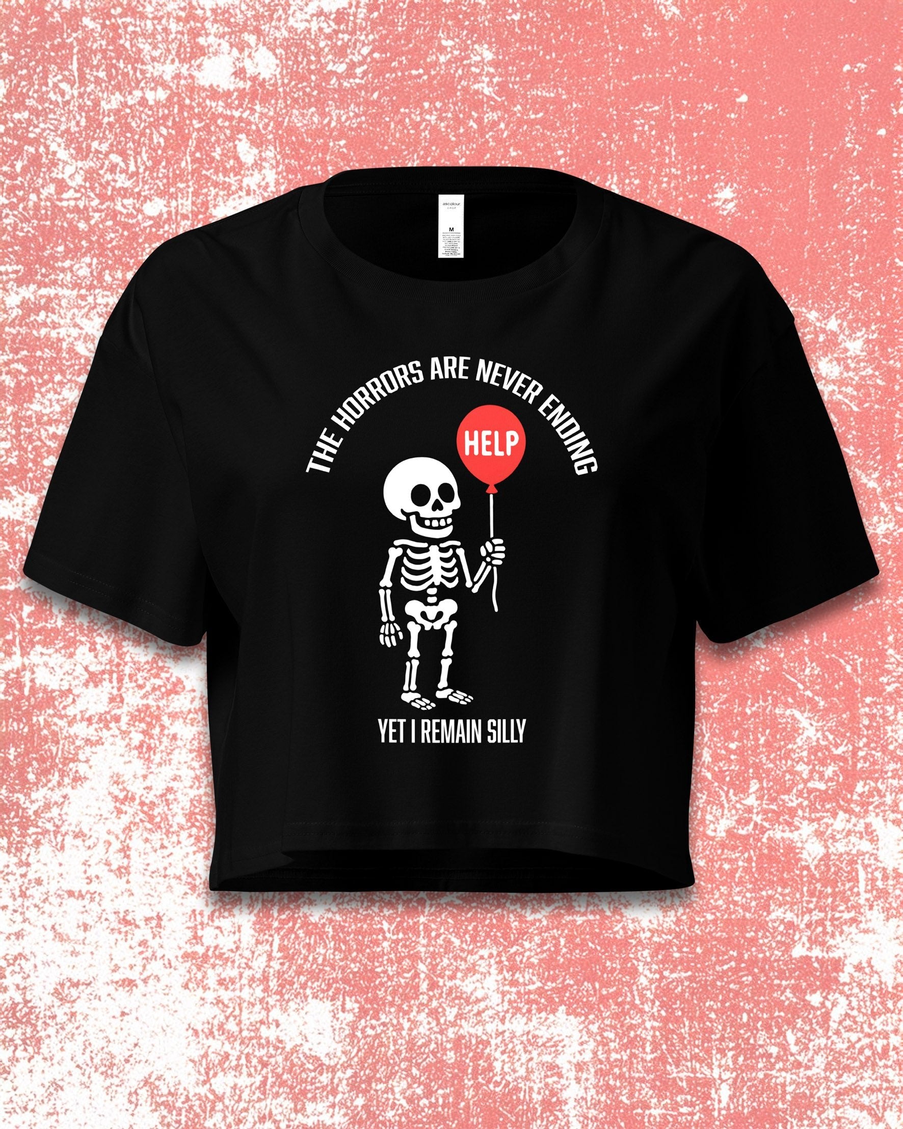 The Horrors Are Never Ending Crop Top