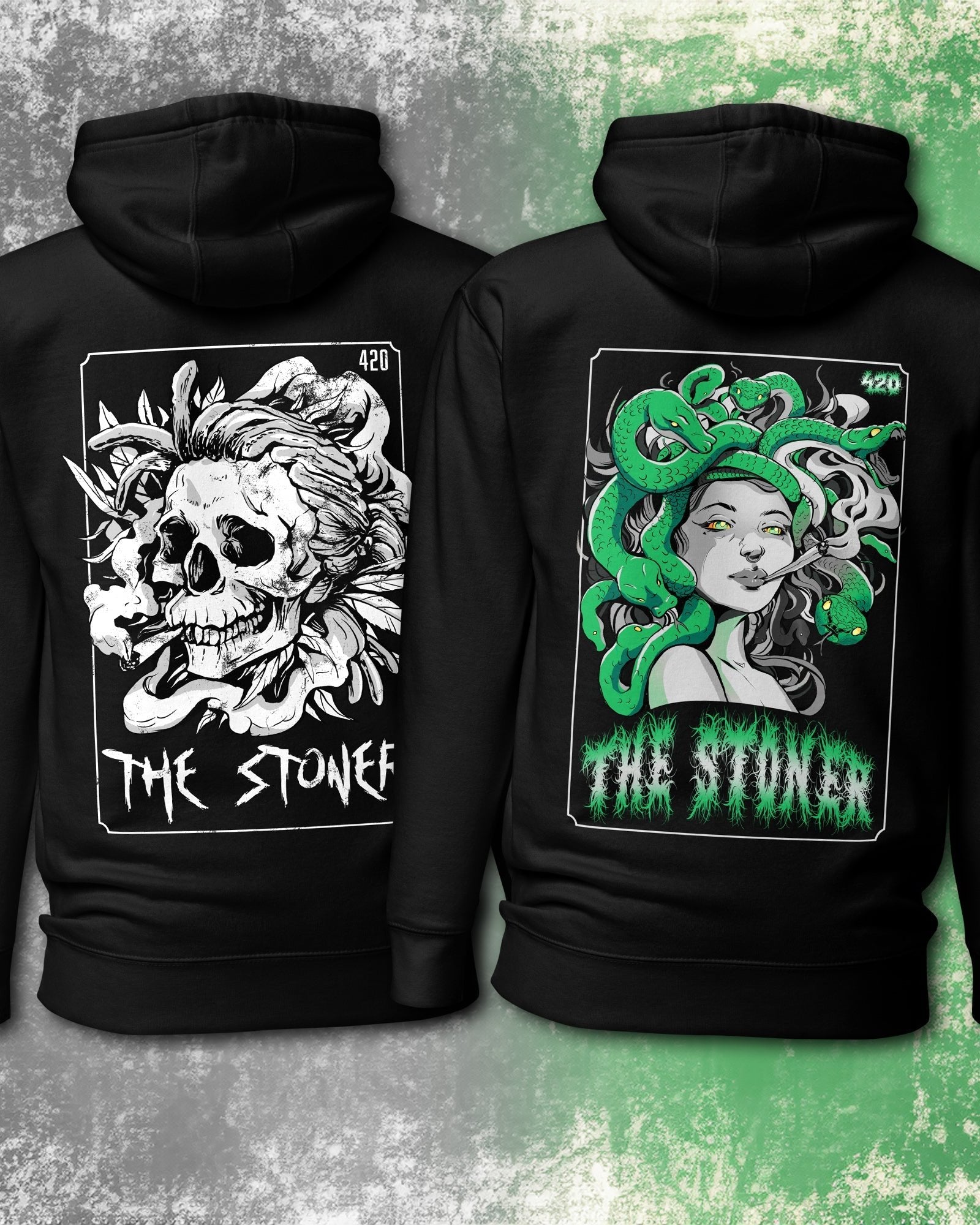 Stoner Tarot Card Hoodie - Mystical, Stylish Design – Devilry Clothing