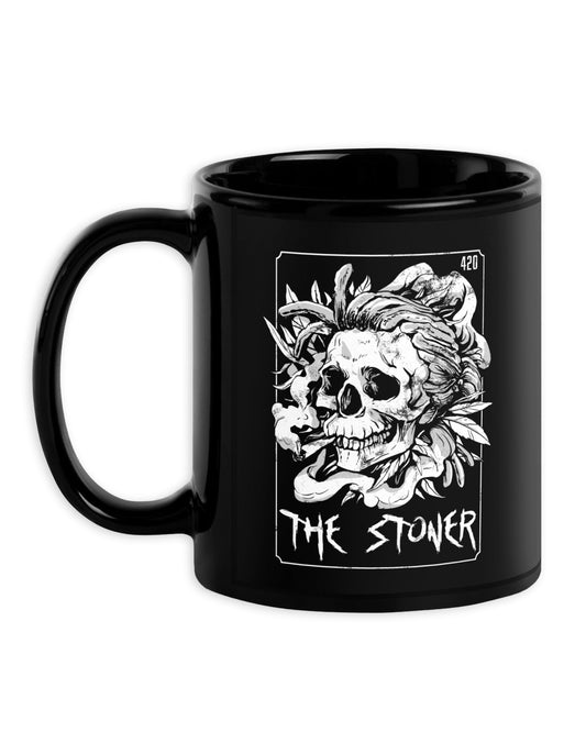 The Stoner Tarot Card Mug Skeleton