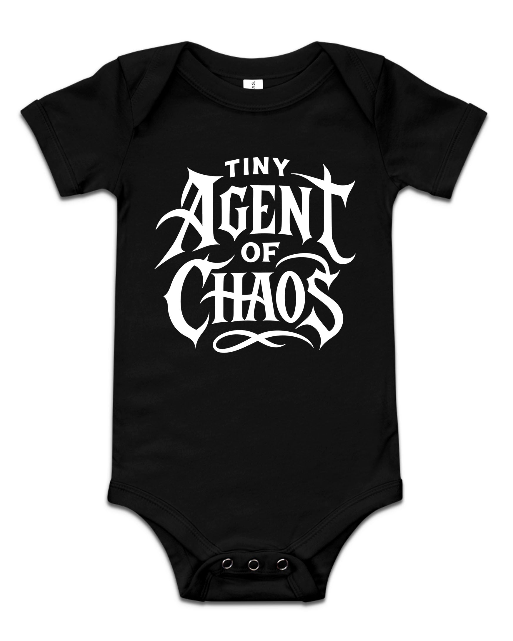 Tiny Agent Of Chaos Baby Bodysuit