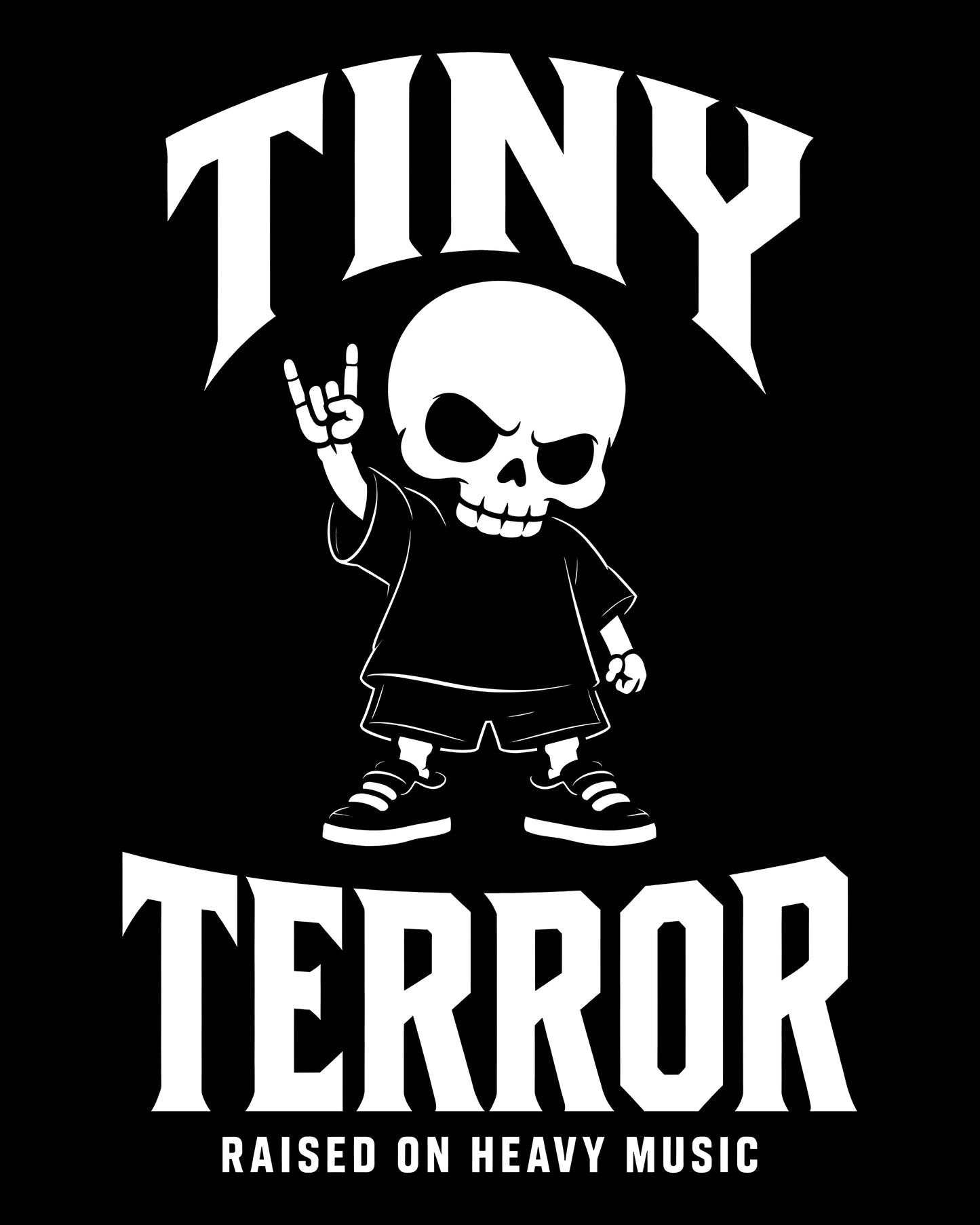 TINY TERROR Baby Bodysuit