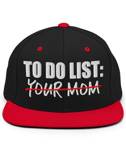 To Do List Your Mom Hat
