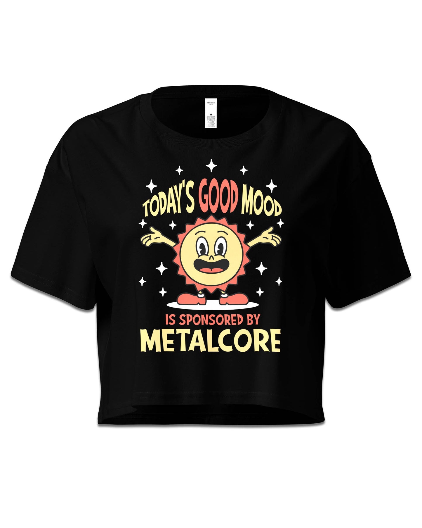 Today's Good Mood Is Sponsored by Metalcore Crop Top