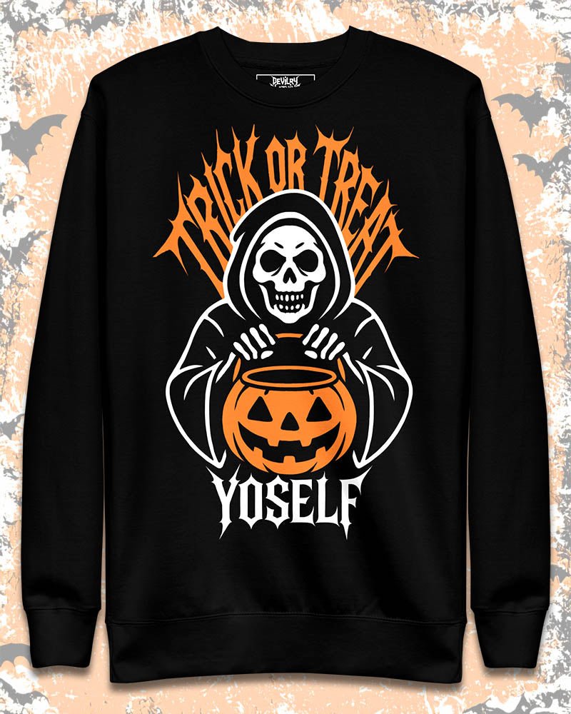 Trick or Treat Yoself Sweatshirt
