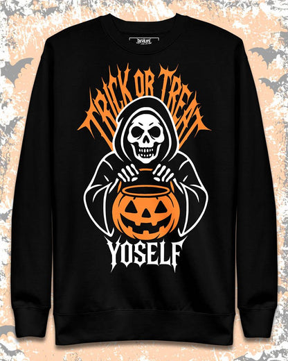 Trick or Treat Yoself Sweatshirt