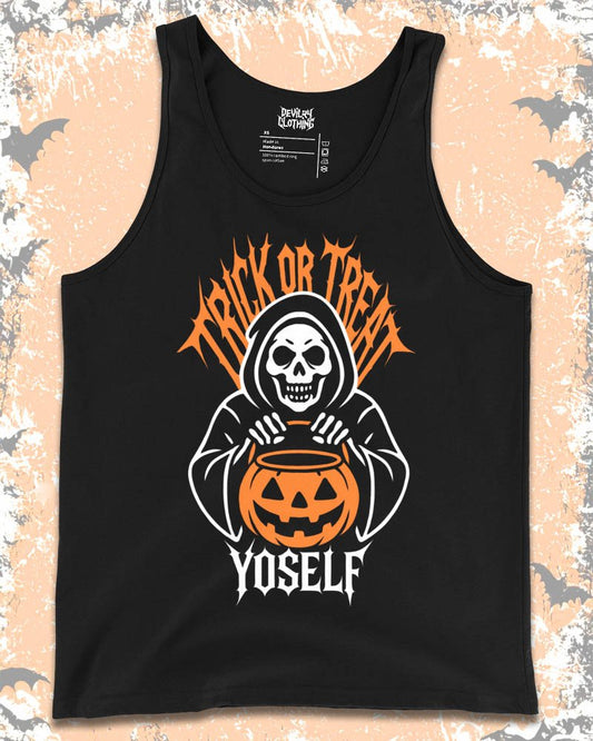 Trick or Treat Yoself Tank Top