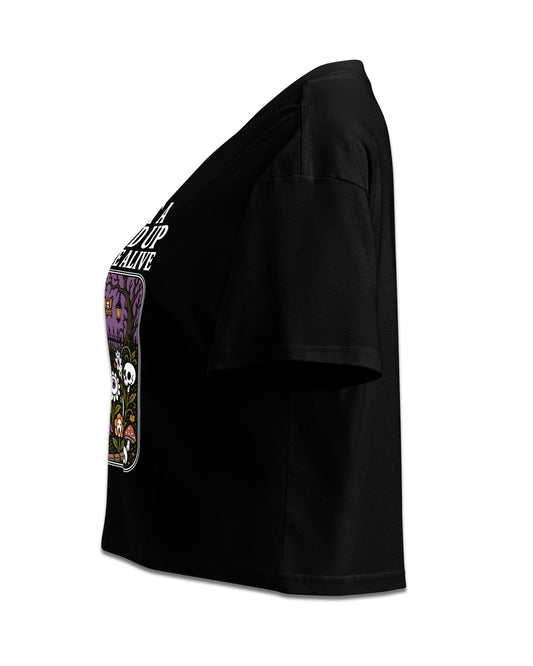 What A F*cked Up Time Crop Top
