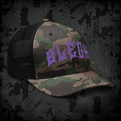 Blegh Camouflage Trucker Hat