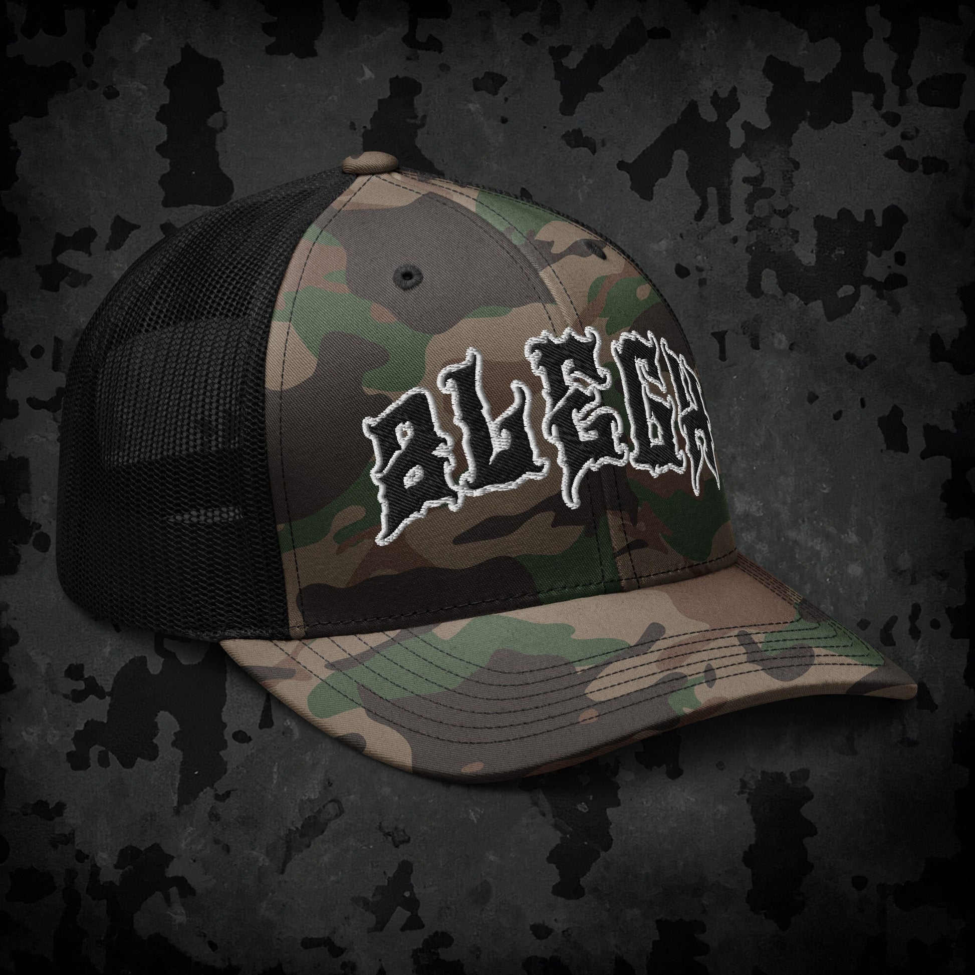 Blegh Camouflage Trucker Hat