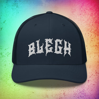 Blegh Retro Trucker Cap