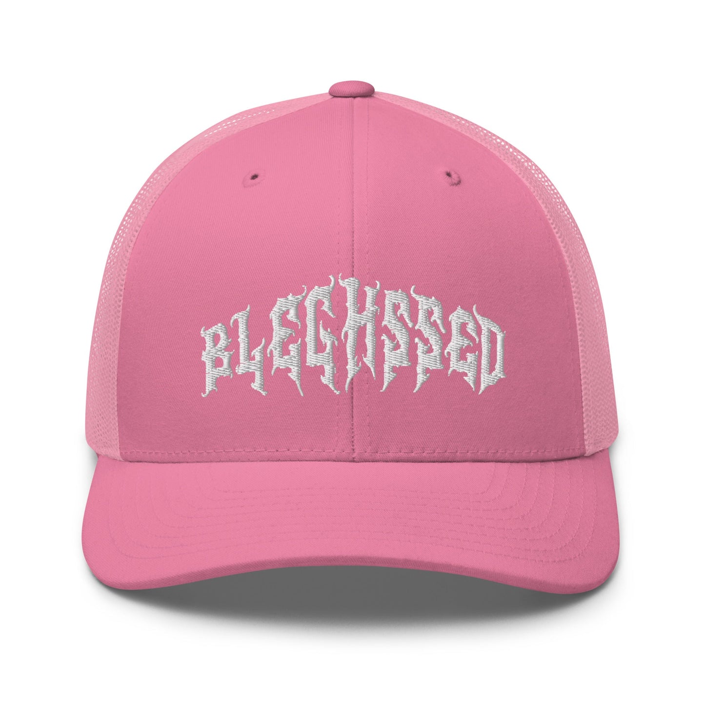 Bleghssed Retro Trucker Cap