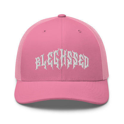 Bleghssed Retro Trucker Cap