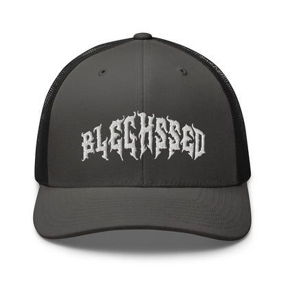 Bleghssed Retro Trucker Cap