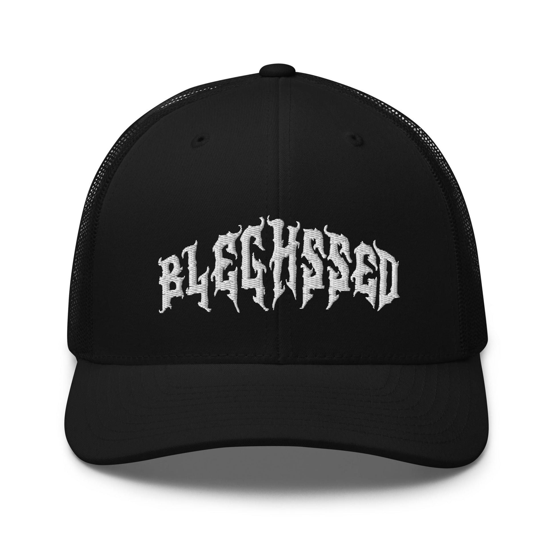 Bleghssed Retro Trucker Cap