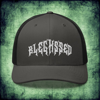 Bleghssed Retro Trucker Cap