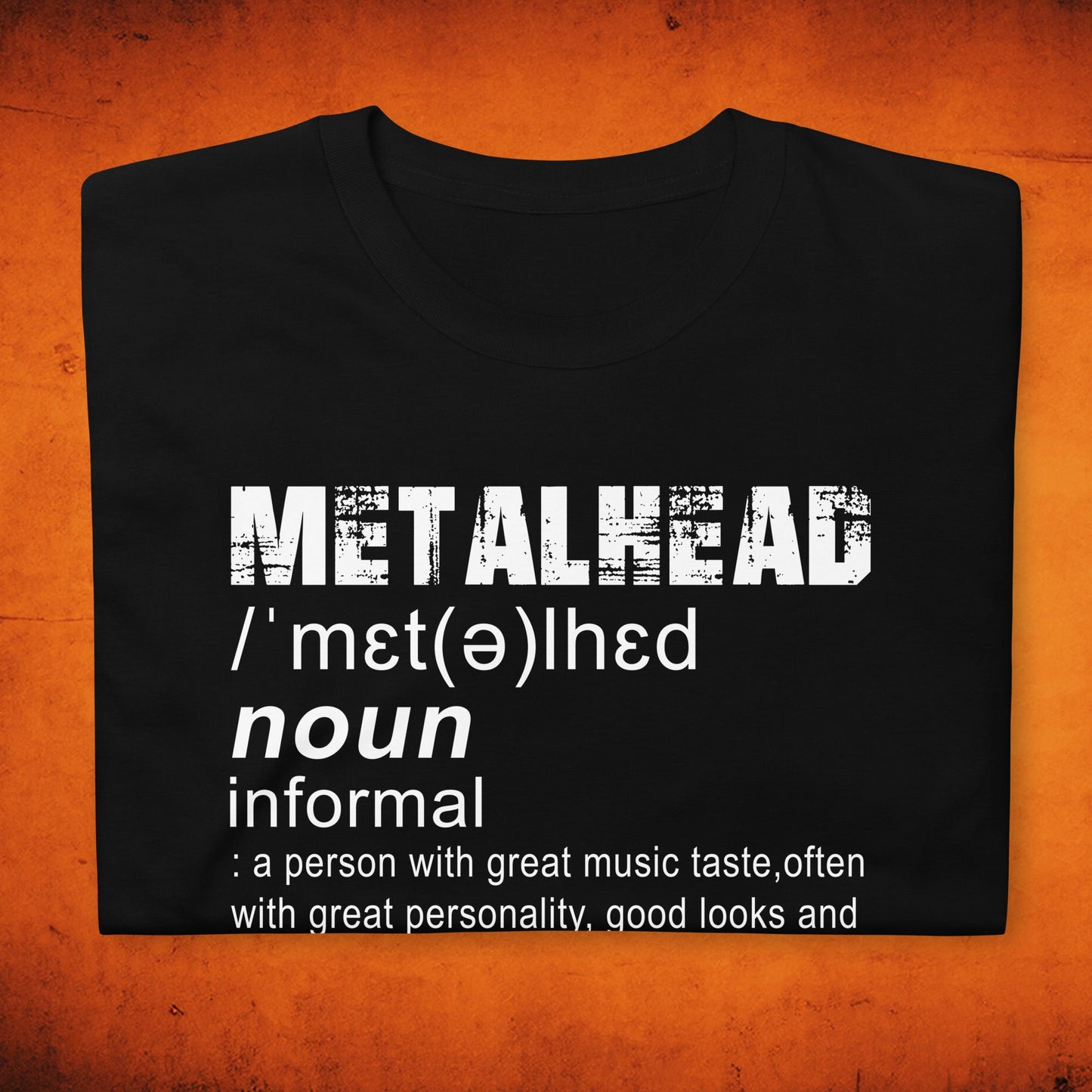 Funny Metalhead Definition T-Shirt