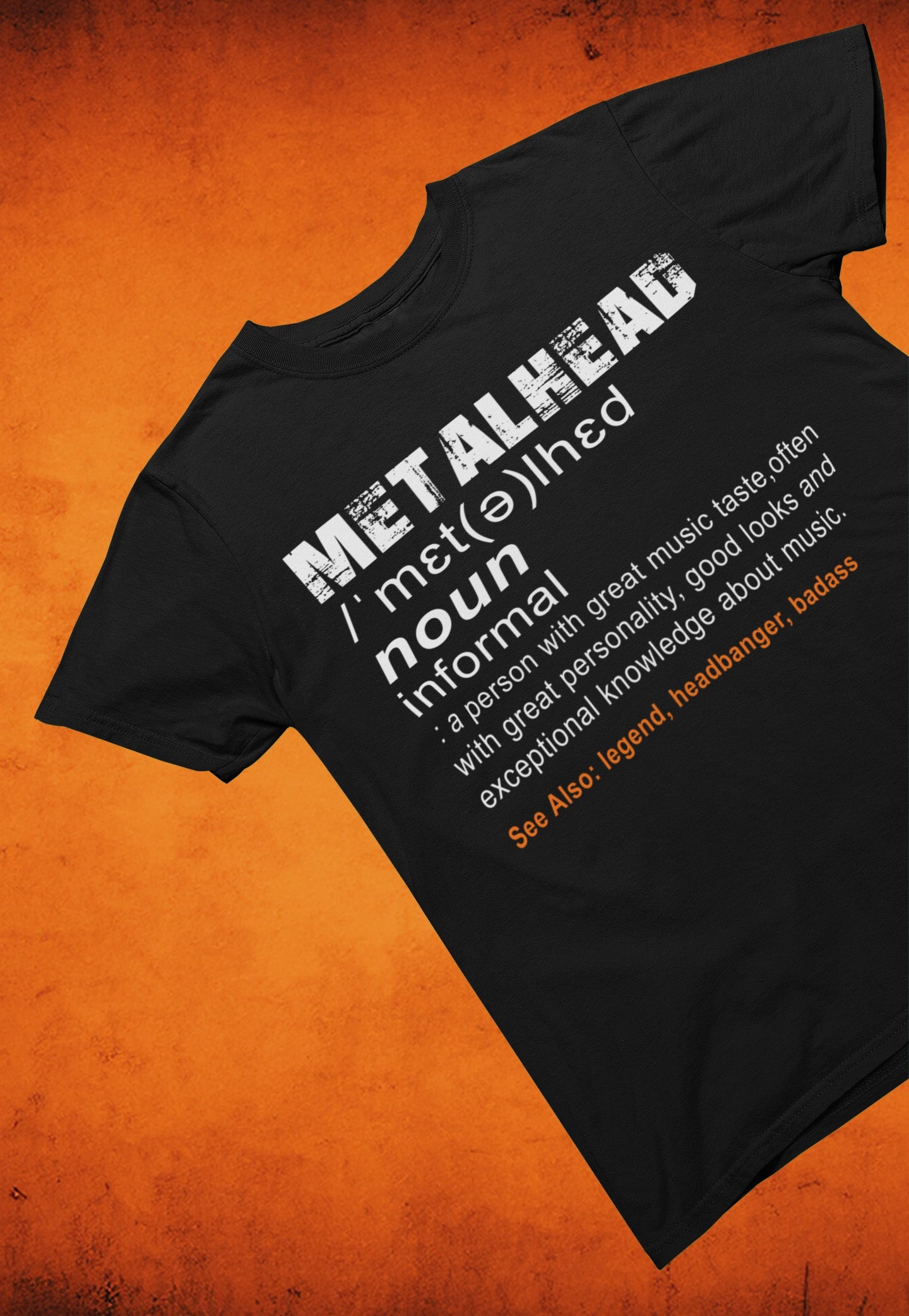 Funny Metalhead Definition T-Shirt