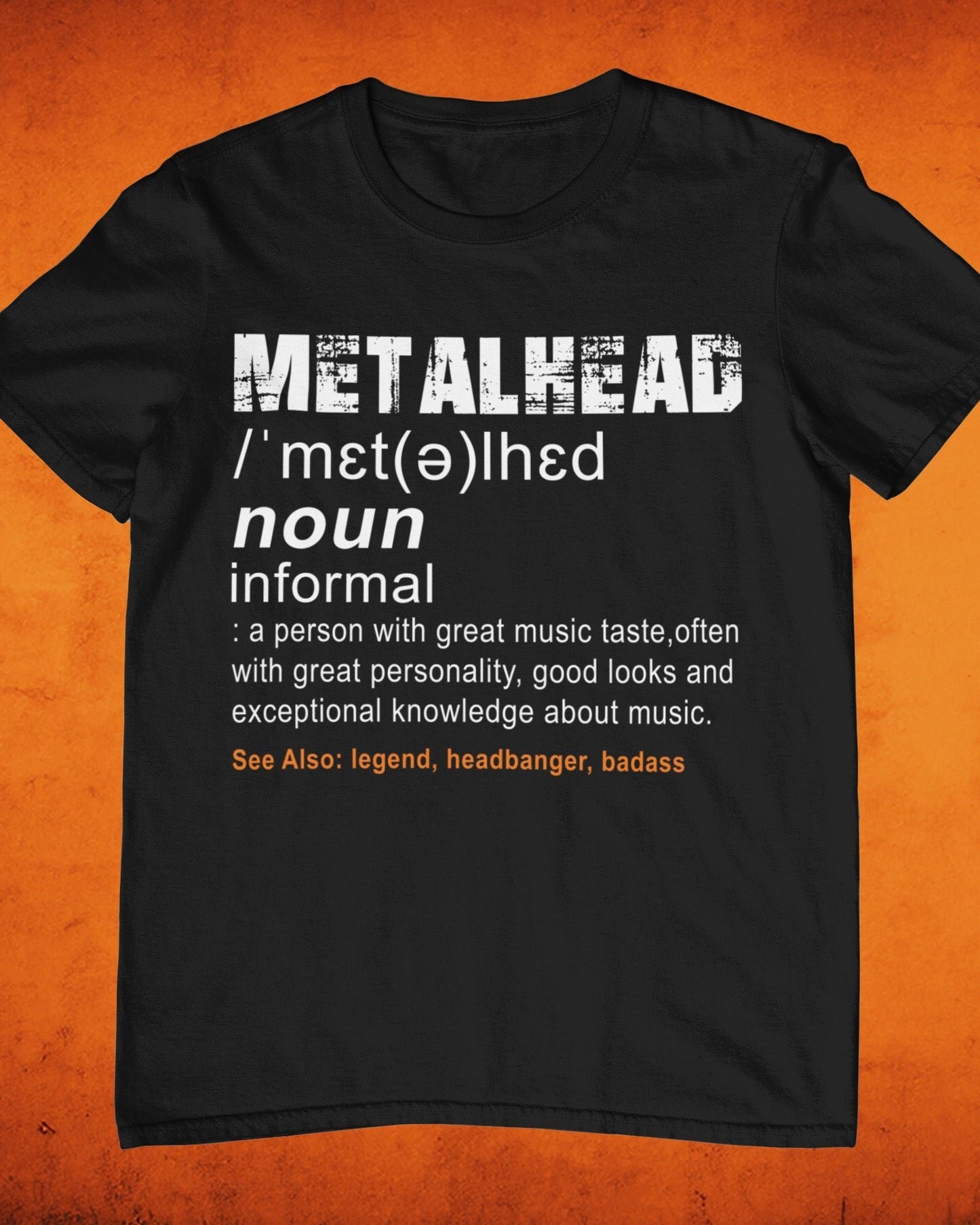 Funny Metalhead Definition T-Shirt