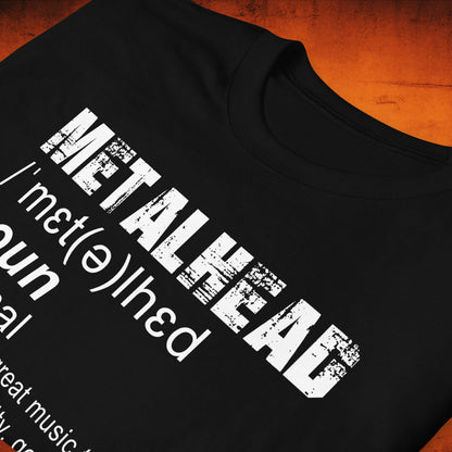 Funny Metalhead Definition T-Shirt