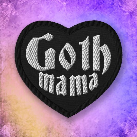 Goth Mama Heart Patch