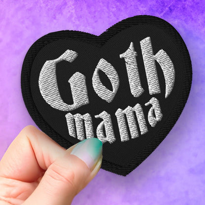 Goth Mama Heart Patch