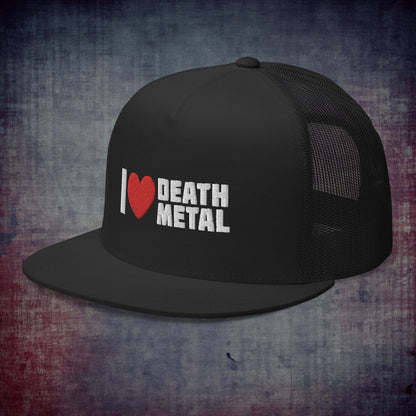 I Love Death Metal Trucker Hat