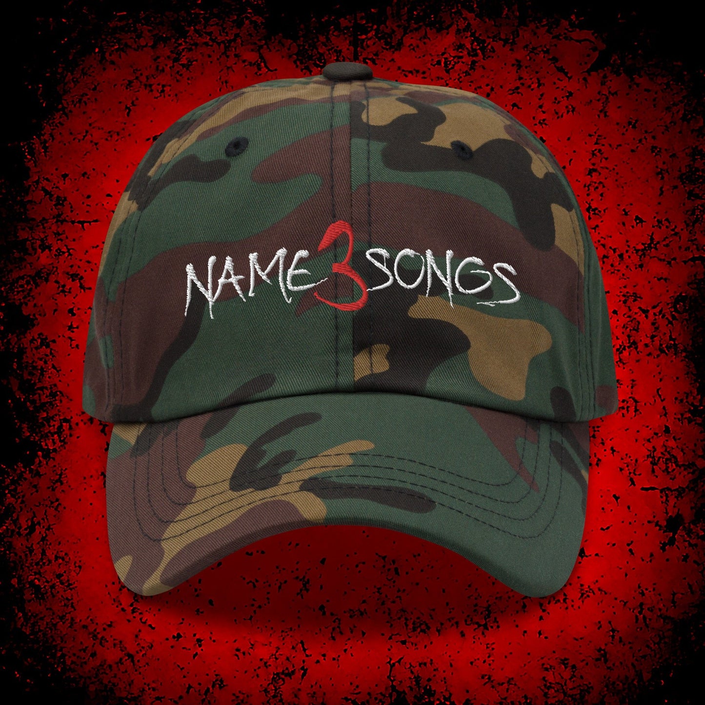 Name 3 Songs Classic Dad Hat