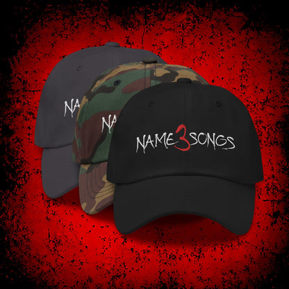 Name 3 Songs Classic Dad Hat