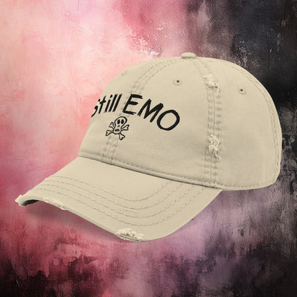 Still Emo Distressed Dad Hat